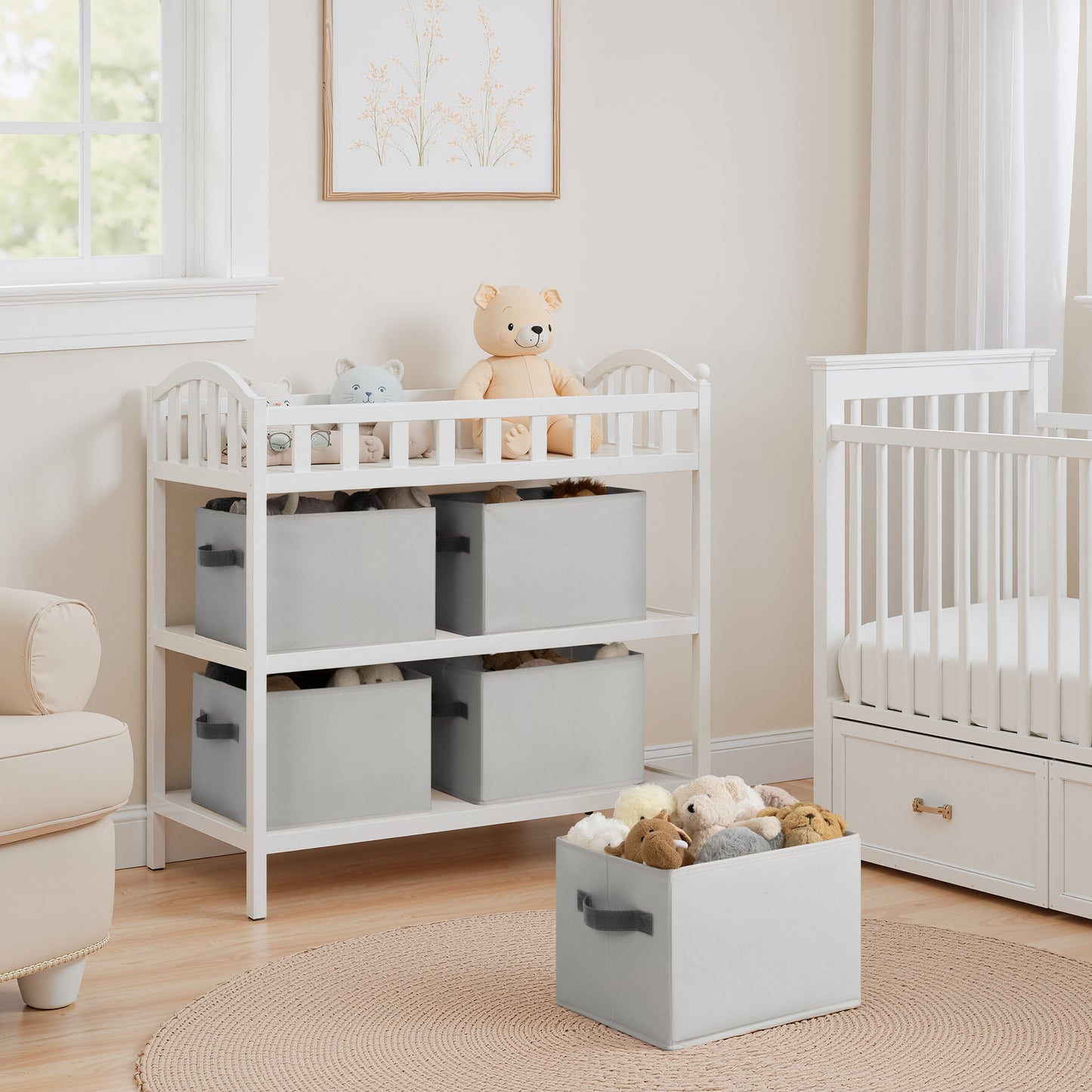 Fabric Closet Organizers and Storage Bins