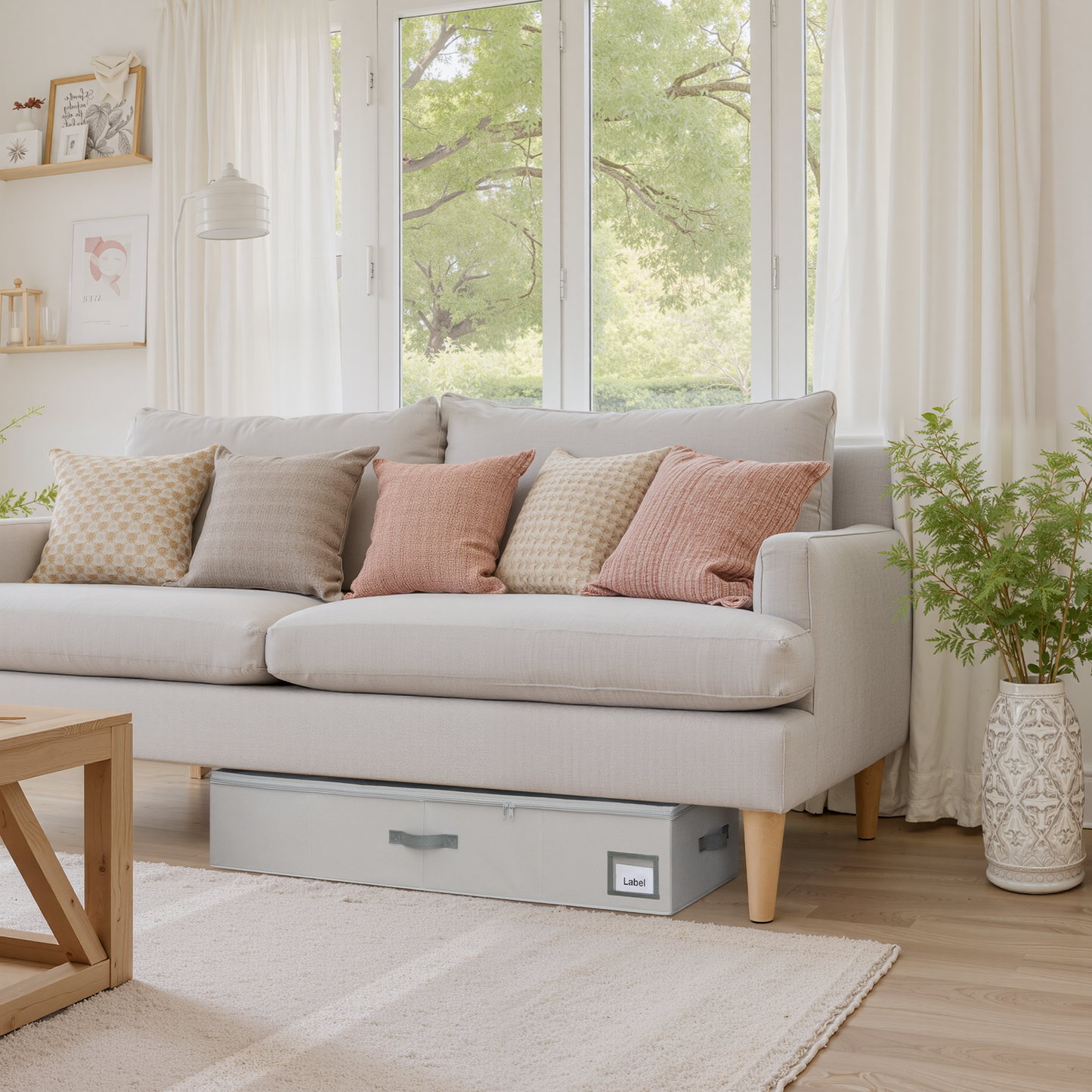 Under Bed Storage Container with Lid