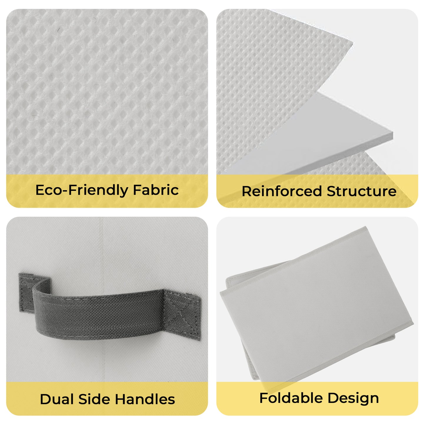 Fabric Closet Organizers and Storage Bins