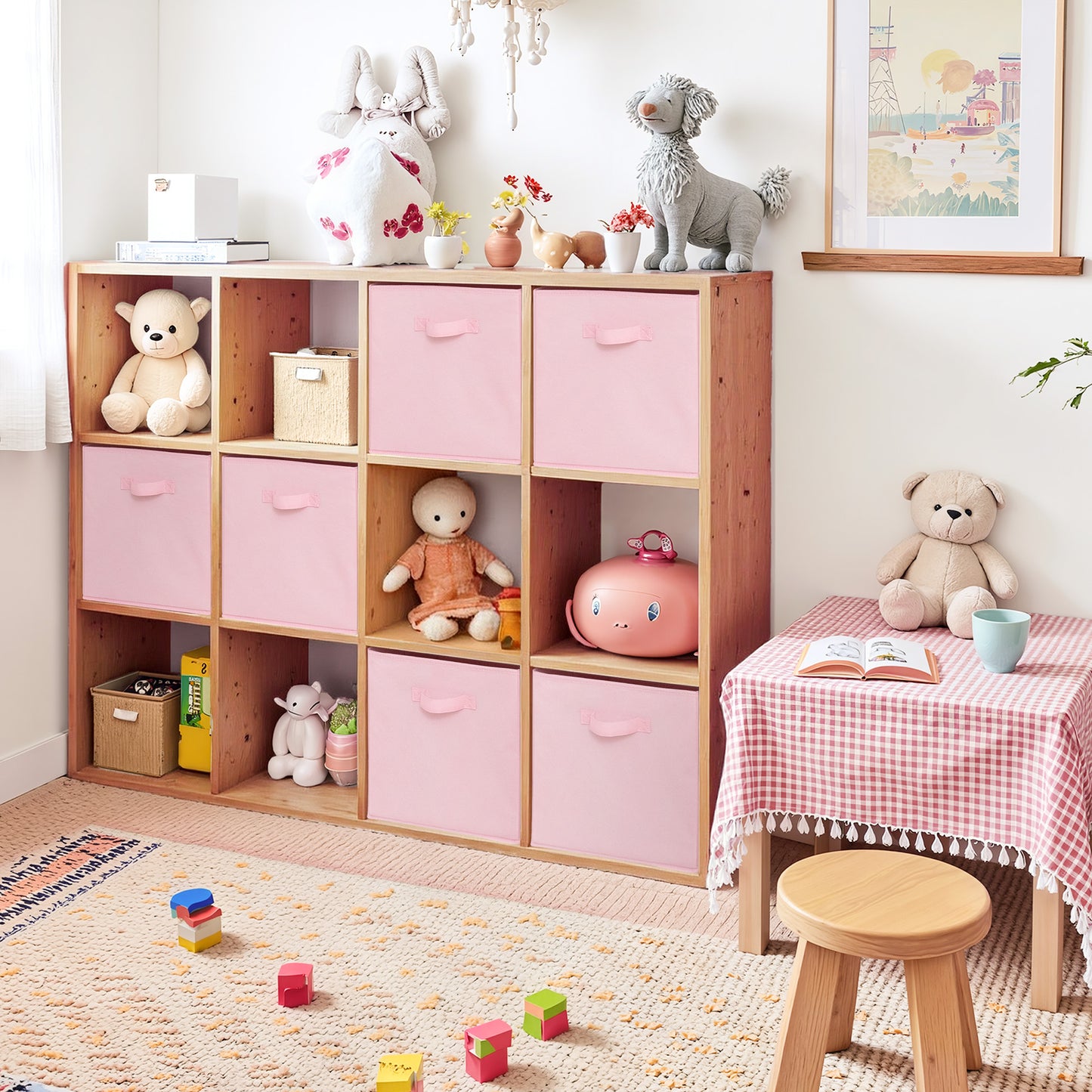 Storage Cubes with Handles