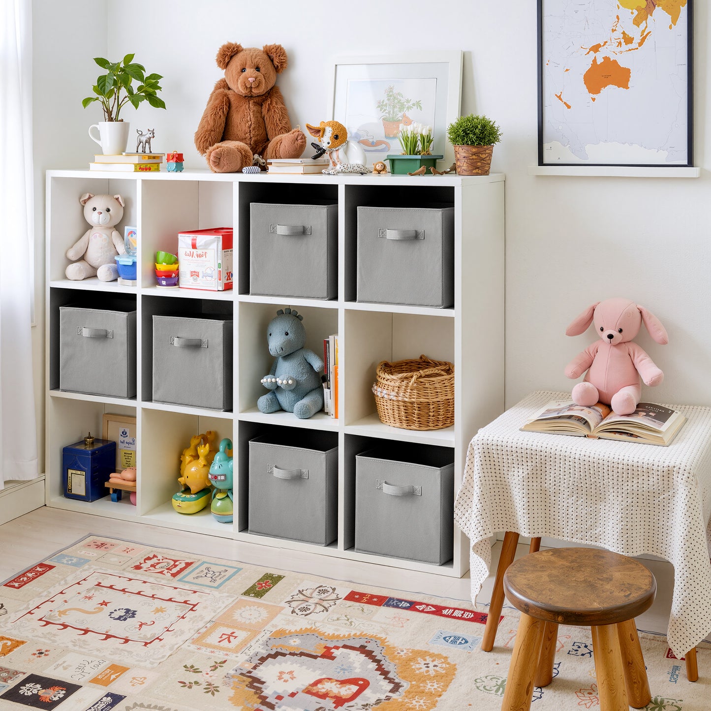 Storage Cubes with Handles