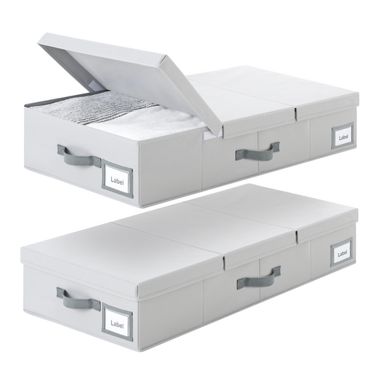 Foldable Organizer with Tri-Fold Lid