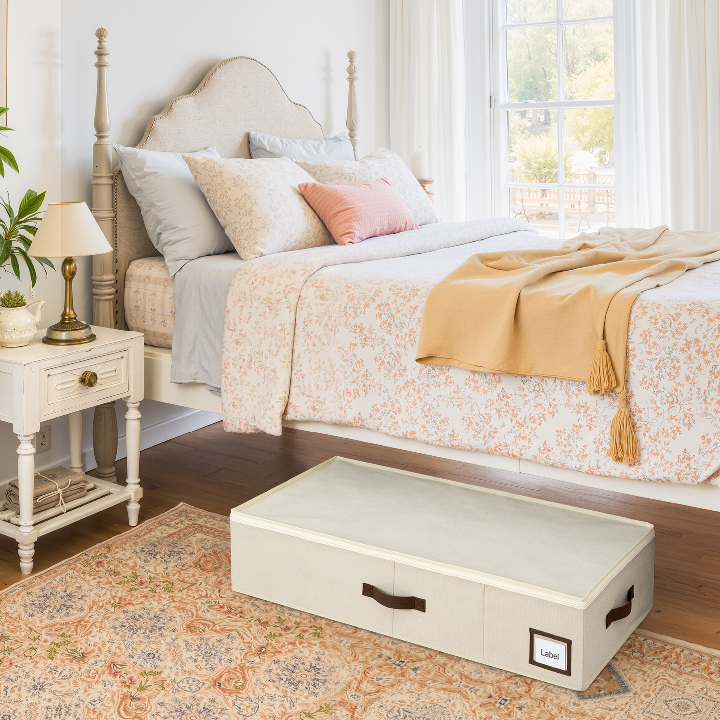 Under Bed Storage Container with Lid