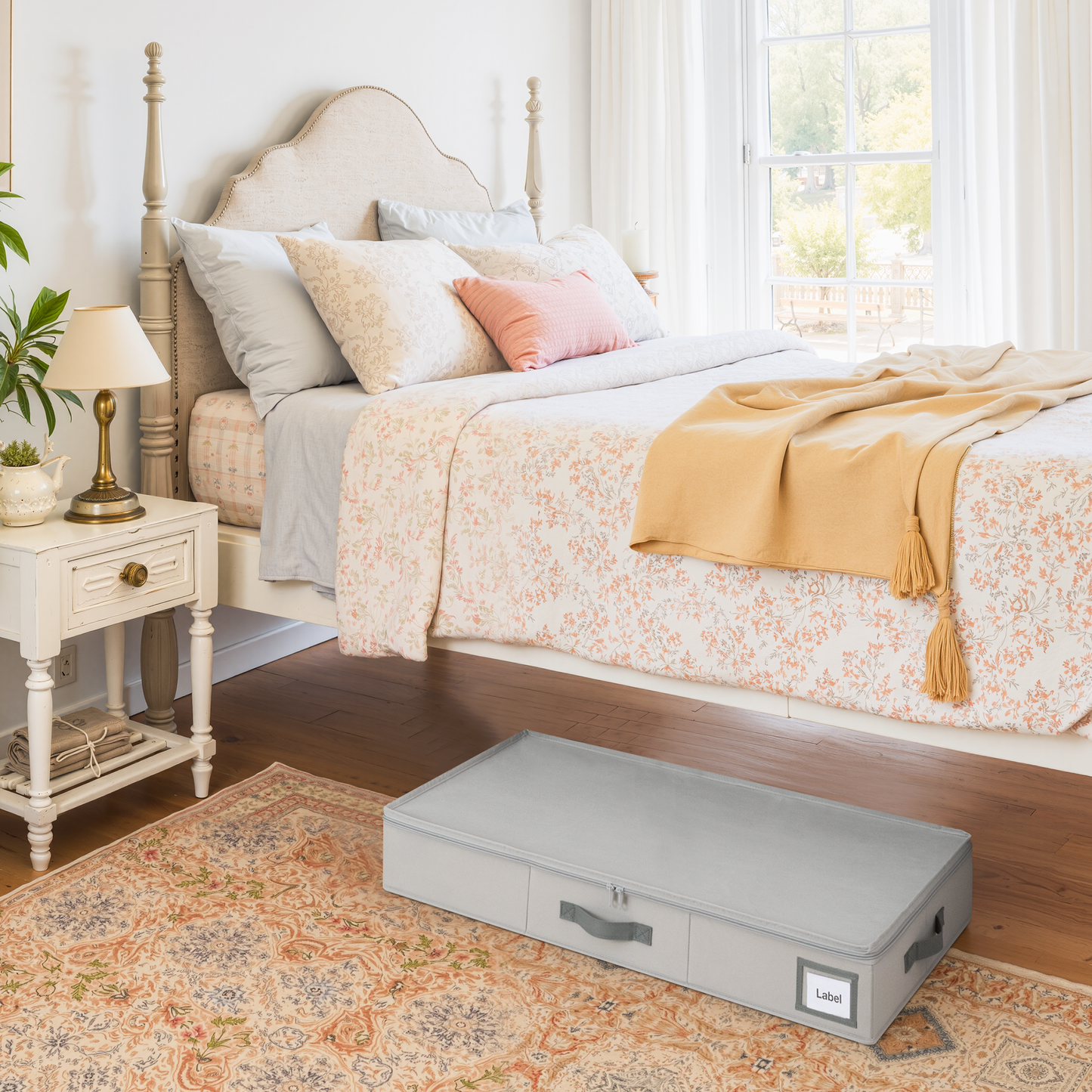 Under Bed Storage Container with Lid